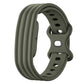 For Google Fitbit Air Solid Color Butterfly Buckle Silicone Watch Band, Size: S, Size: L