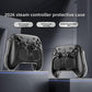 Hard-shell protective case with transparent crystal edge cover for controller grips