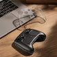 Transparent controller back case with molded button cutouts and hard-shell protection