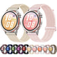 Two Section Breathable Nylon Loop Plastic Head Watch Band, 18mm, 20mm, 22mm