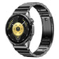 One Bead Dual Press Folding Buckle Quick Release Link Ceramic Look Watch Band, 18mm, 22mm