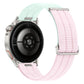 Quick Release Press Button Two Section Breathable Nylon Loop Watch Band, 18mm, 20mm, 22mm