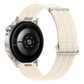 Quick Release Press Button Two Section Breathable Nylon Loop Watch Band, 18mm, 20mm, 22mm