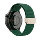 Mountain Pattern Loop Magnetic Buckle Silicone Watch Band, 22mm, 20mm