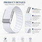 Single-Row Diamond Elastic Nylon Watch Band, For WHOOP 5.0 Electrocardiogram