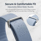Solid Color Single Lap Silicone Loop Watch Band, For Google Fitbit Air