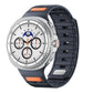 Dot Pattern Magnetic Solid Color Silicone Watch Band, For Galaxy Watch9/8/9 Classic/8 Classic