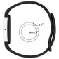 Watch Frame Integrated Reverse Buckle Silicone Watch Band, For Google Fitbit Air