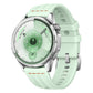 One Line Triple Loop Design Solid Color Silicone Watch Band, 22mm, 18mm