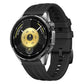 One Line Triple Loop Design Solid Color Silicone Watch Band, 22mm, 18mm