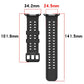 Double-Row Pin Buckle Silicone Watch Band, For Galaxy Watch Ultra2 2026 / 2025 / 1 2024