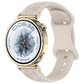 Sunflower Pattern Butterfly Buckle Silicone Watch Band, 22mm, 20mm, 18mm