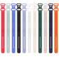 Vertical Texture Butterfly Buckle Solid Color Silicone Watch Band, For Google Fitbit Air
