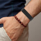Vertical Texture Butterfly Buckle Solid Color Silicone Watch Band, For Google Fitbit Air