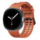 Double-Row Pin Buckle Solid Color Silicone Watch Band, For Galaxy Watch9 / 8 / 8 Classic