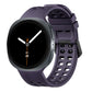 Double-Row Pin Buckle Solid Color Silicone Watch Band, For Galaxy Watch9 / 8 / 8 Classic