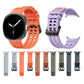 Double-Row Pin Buckle Solid Color Silicone Watch Band, For Galaxy Watch9 / 8 / 8 Classic