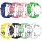 Twelve O Clock Direction Clear Plastic Case Integrated Silicone Watch Band, For Swatch Royal Pop