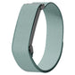 Metal Frame Grid Texture Nylon Hook And Loop Fastener Watch Band, For Google Fitbit Air