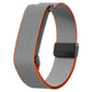 Metal Frame Grid Texture Magnetic Clasp Nylon Elastic Watch Band, For Google Fitbit Air