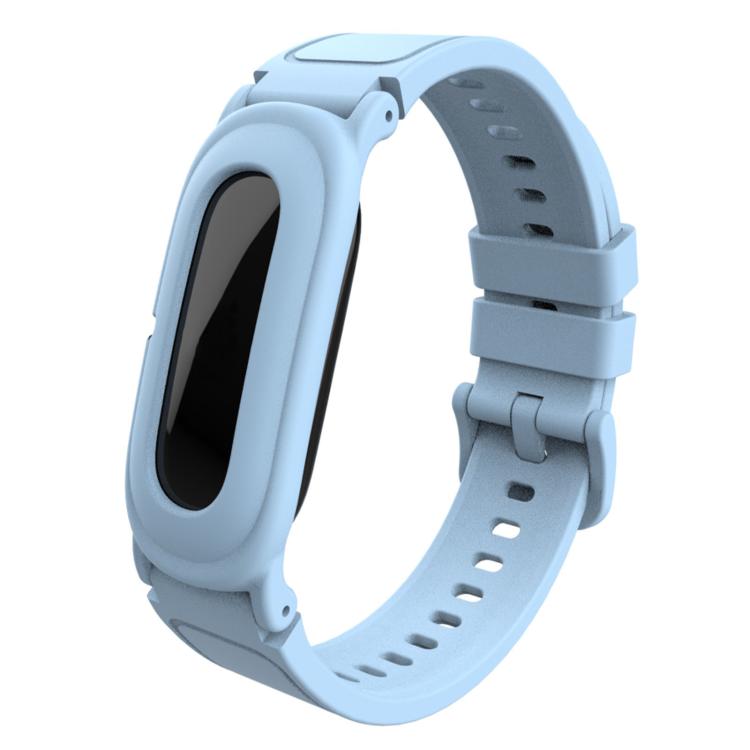 Solid Color Integrated Soft TPU Watch Band, For Google Fitbit Air