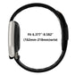 Black Bezel Resin Coating Two Color Silicone Watch Band, For WHOOP 5.0