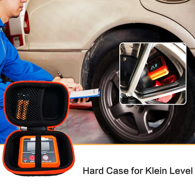 For Klein Tools 935DAG Portable Digital Angle Gauge Carrying Case, Hard Shell Protective Storage Bag, For Klein Tools 935DAG