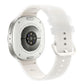 For Galaxy Watch 9 / 8 / 8 Classic Translucent Jelly Colorful Clasp Silicone Watch Band, S, L