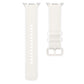 For Galaxy Watch 9 / 8 / 8 Classic Translucent Jelly Colorful Clasp Silicone Watch Band, S, L