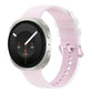 For Galaxy Watch 9 / 8 / 8 Classic Translucent Jelly Colorful Clasp Silicone Watch Band, S, L