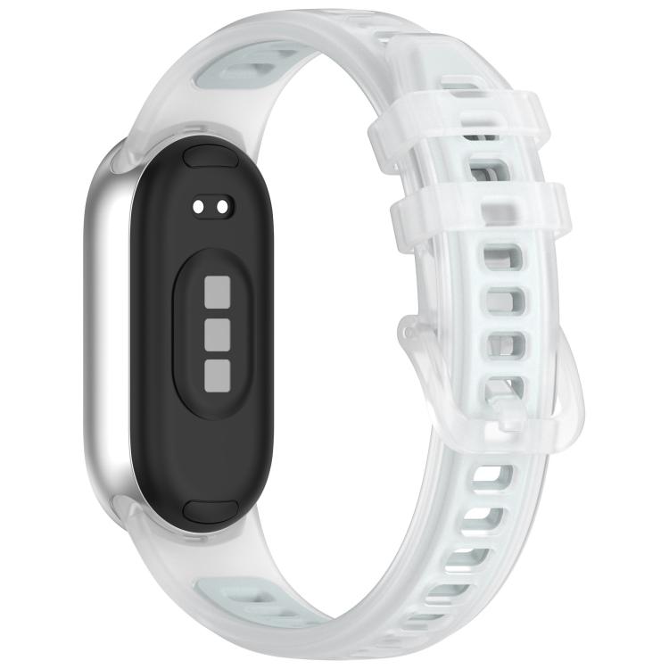 Translucent Jelly Silicone Watch Band, For Xiaomi Smart Band 11 / 10 / 9 / 8