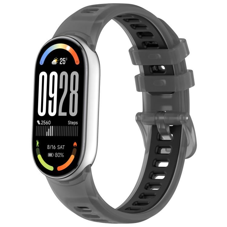 Translucent Jelly Silicone Watch Band, For Xiaomi Smart Band 11 / 10 / 9 / 8