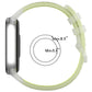 Translucent Jelly Silicone Watch Band, For Xiaomi Smart Band 11 / 10 / 9 / 8