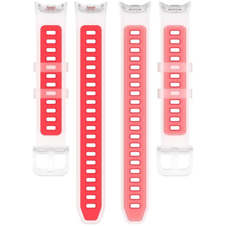 Translucent Jelly Silicone Watch Band, For Xiaomi Smart Band 11 / 10 / 9 / 8