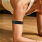 Adjustable Metal Shell Hybrid Nylon Hook and Loop Fastener Arm Band, For Google Fitbit Air