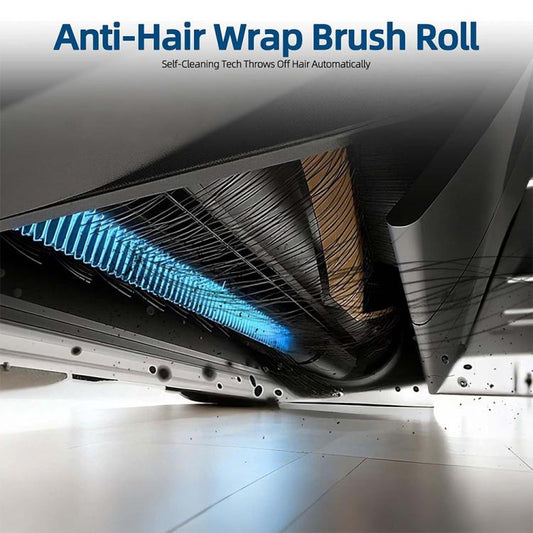 JUNSUNMAY Anti-Hair Wrap Brush Roll Replacement for Dreame X40 Ultra / X30 Ultra / L40 Ultra / L30 Ultra / P50 Pro / S10
