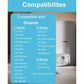 Mop pad replacement compatibility chart for Dreame robot mop models
