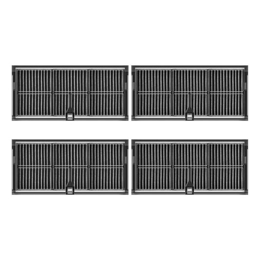 JUNSUNMAY 4pcs Sweeper Clean Filter with Brush for Dreame X30 Ultra / X40 Ultra / L60 Ultra FE / L50 Ultra AE / L10s Ultra Gen2 / Gen3