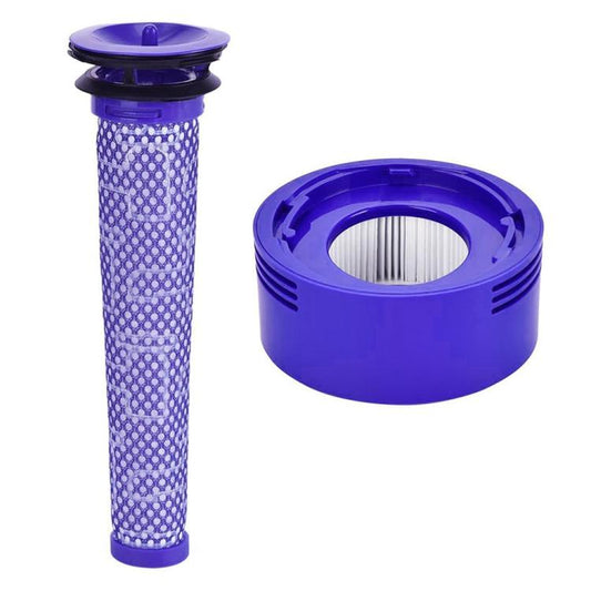 JUNSUNMAY Post & Pre Filters Replacements for Dyson V8 / V7 Vacuum, 2 in 1, 4 in 1