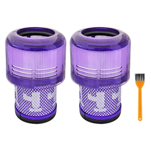 JUNSUNMAY Vacuum Filter with Clean Brush for Dyson V11 Origin / V11 Torque Drive / V11 Animal / V11 Complete / V11 Extra, 2pcs, 1pcs