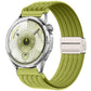 Magnetic Clasp Five-Link Breathable Nylon Watch Band, 22mm, 20mm, 18mm