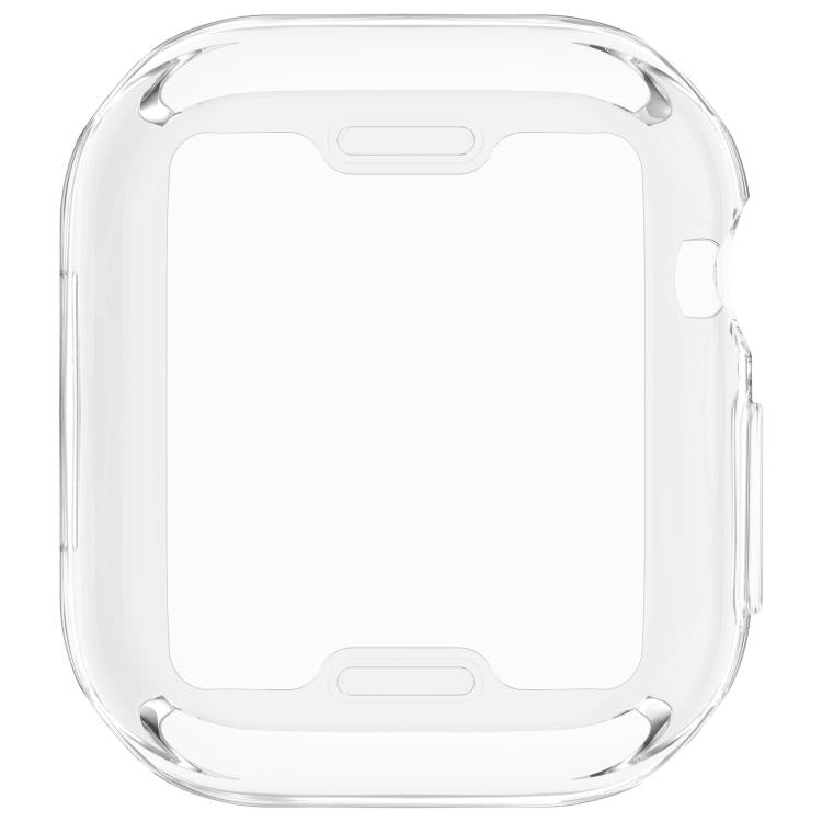 Full Coverage Electroplated TPU Watch Protective Case, For Apple Watch Series 12 Aluminum / Titanium 46mm, For Apple Watch Series 12 Aluminum / Titanium 42mm