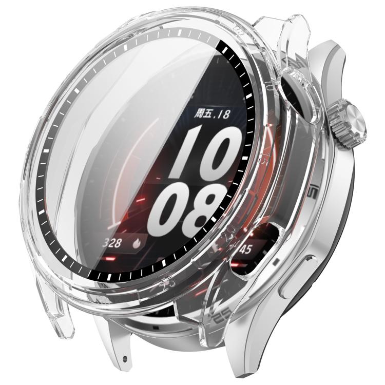 Scale Style Tempered Film Integrated PC Watch Protective Case, For Honor Watch 6 / 6 Plus