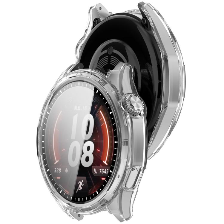 Scale Style Tempered Film Integrated PC Watch Protective Case, For Honor Watch 6 / 6 Plus