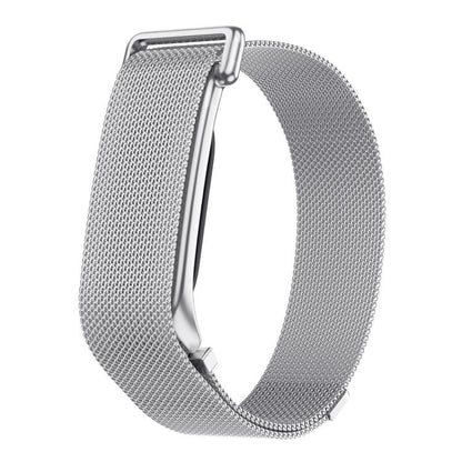 Metal Case Integrated Milanese Magnetic Stainless Steel Watch Band, For Google Fitbit Air