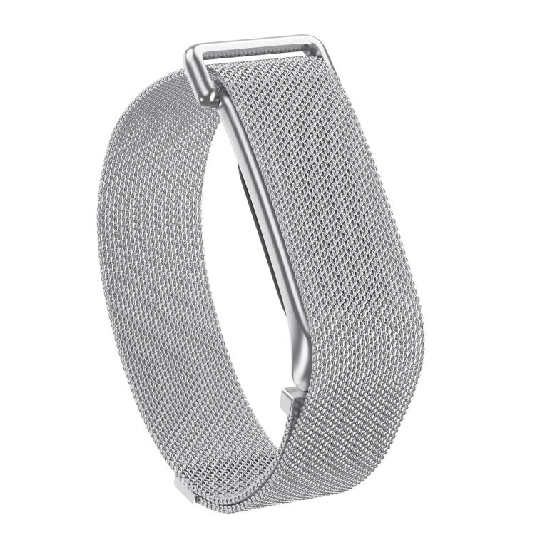 Metal Case Integrated Milanese Magnetic Stainless Steel Watch Band, For Google Fitbit Air