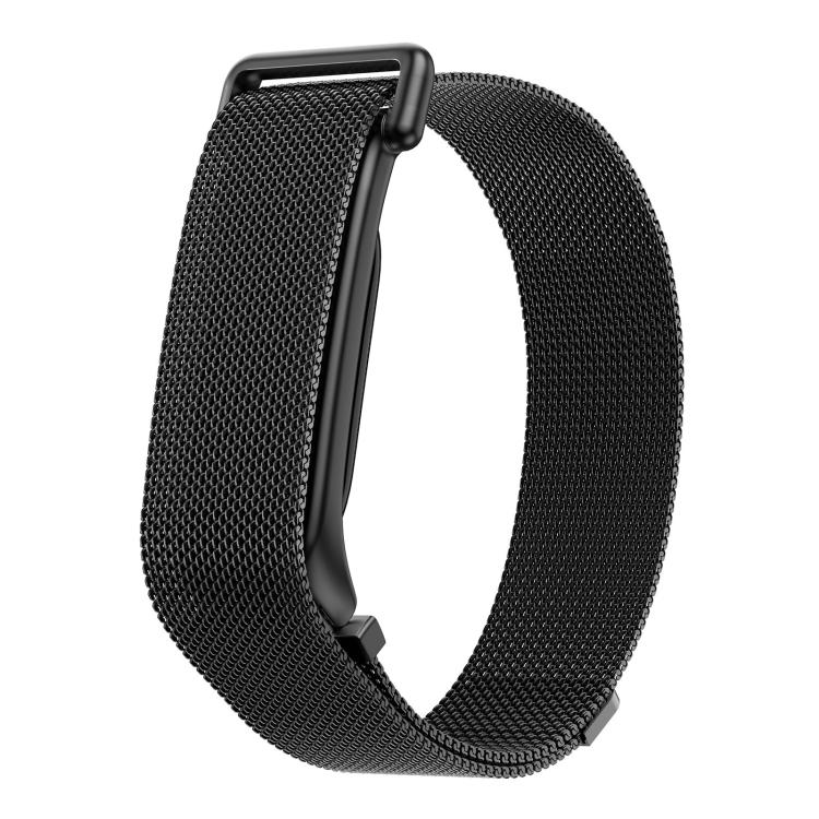 Metal Case Integrated Milanese Magnetic Stainless Steel Watch Band, For Google Fitbit Air