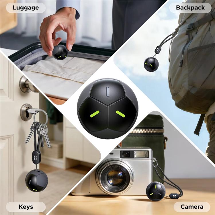 UGREEN FT309 IP68 Waterproof Soccer Ball Smart Tracker 110dB Item Locator Works