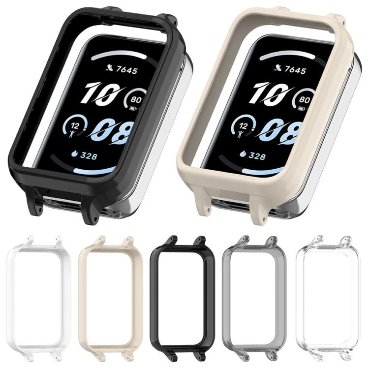 Spring Bar Design Half Coverage Hollow PC Watch Case, For Honor Band 11