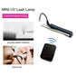 AL93 1W Wireless UV Lash Curing Lamp with Foot Pedal for Eyelash Extensions, US Plug, EU Plug, UK Plug, AU Plug